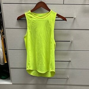 Lululemon Athletica Neon yellow Tank Top